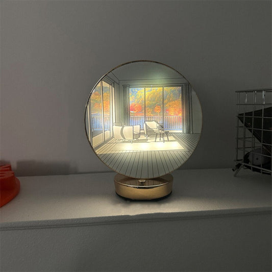 Unique Handmade Globe Desk Lamp - Pexav