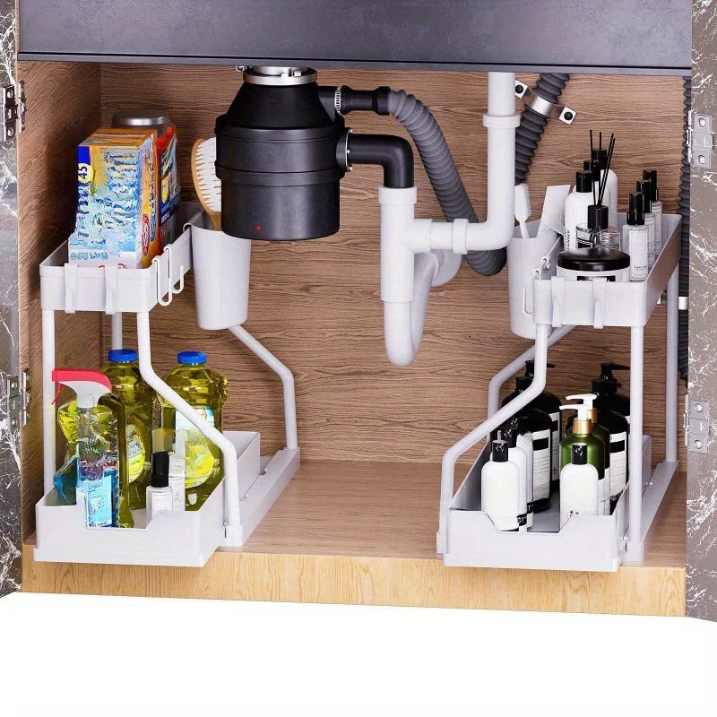 Space Saving Spice Organizer Rack