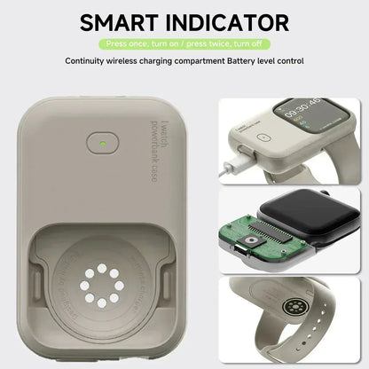 Compact Fast Apple Watch Charging Pad