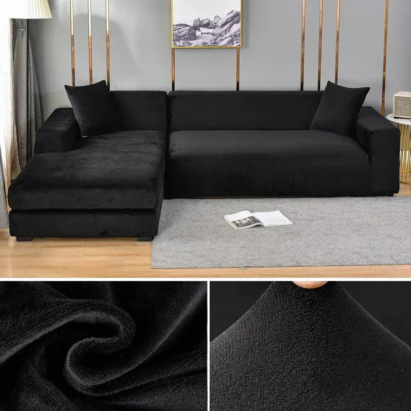 Soft Fitted Couch Slipcover