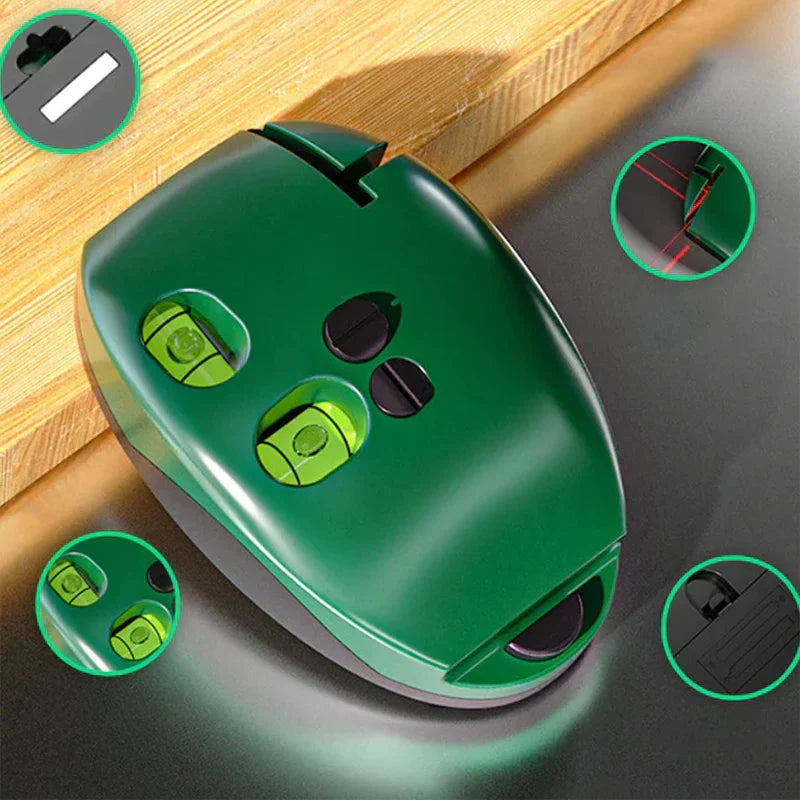 Accurate Dual Line Laser Level Square Tool - Pexav