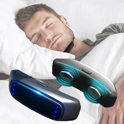 Adjustable Anti Snore Chin Support Strap Device