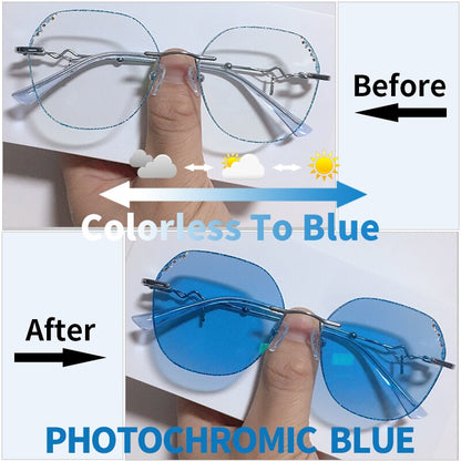 Trendy Ultra Thin Frame Glasses