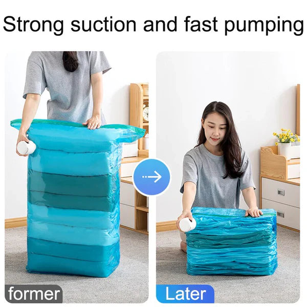 Space Saving Vacuum Storage Bag with Extra Capacity