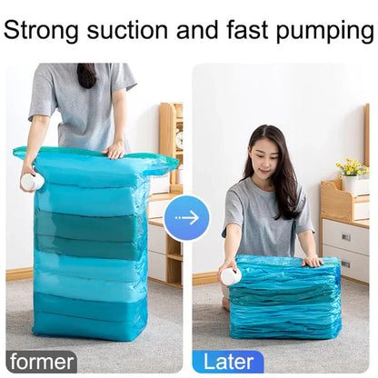 Space Saving Vacuum Storage Bag with Extra Capacity