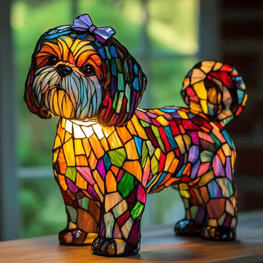 Fun Pet Table Lamp Colorful Home Decor - Pexav