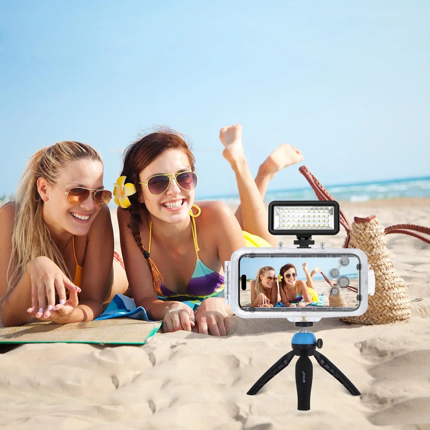 Waterproof iPhone Case with Touch Screen & 40m Depth Rating