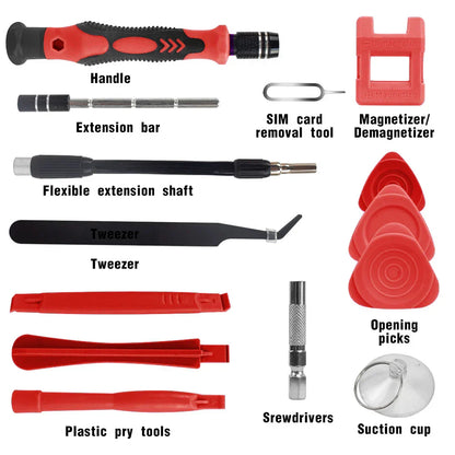 Ultimate 115-Piece Screwdriver Set with Magnetic Tips
