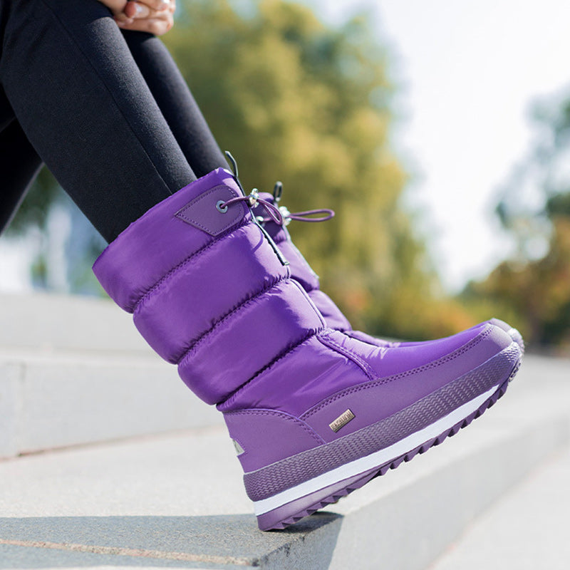 Warm Waterproof Women's Snow Boots