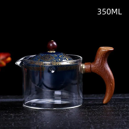 Classic Elegant Spinning Tea Pot