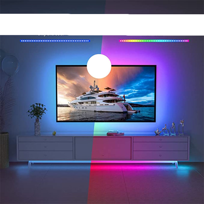 Colorful LED Tape Light - 5V Flexible Strip - Pexav
