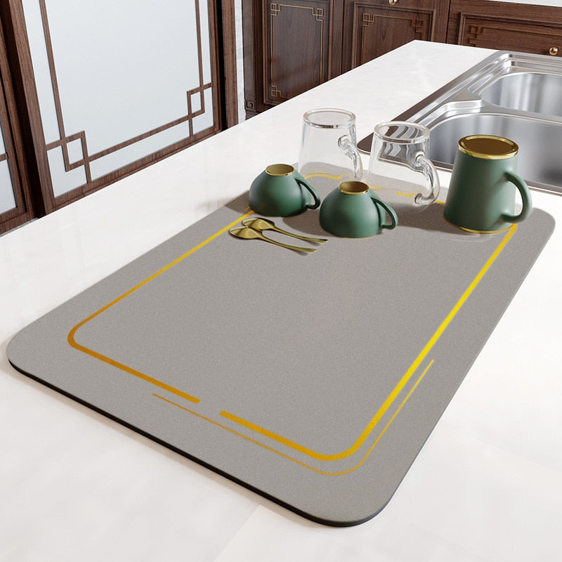 Extra Thick Kitchen Absorbent Mat
