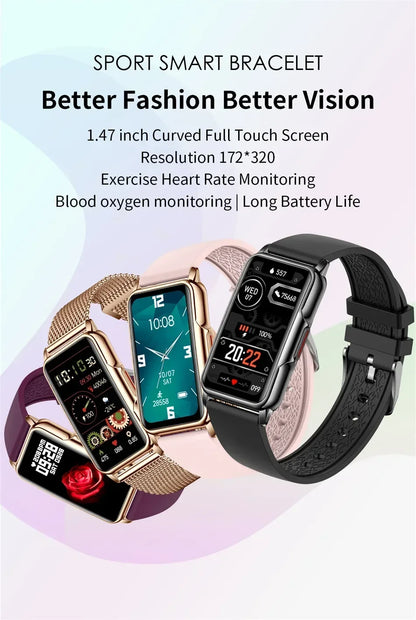 Waterproof Fitness Watch for Men and Women