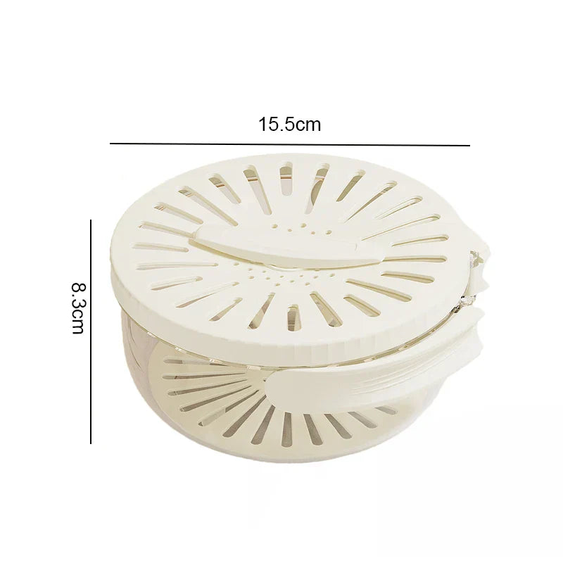 Compact Collapsible Kitchen Strainer Basket