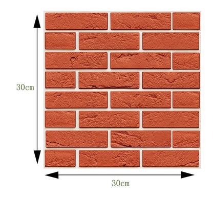 Textured Brick Wall Sticker Decal
