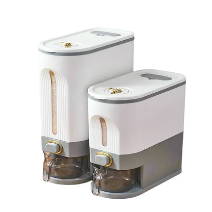Airtight Food Storage Bin Large Grain Keeper Container - Pexav
