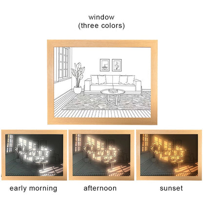 Colorful Modern LED Art Table Lamp