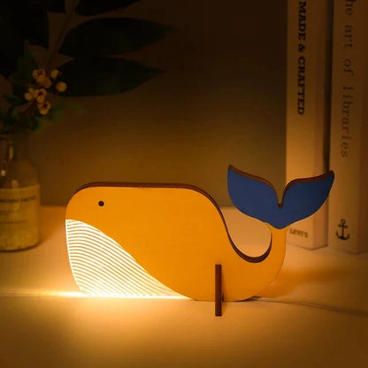 Cute Woodland Animal Table Lamps