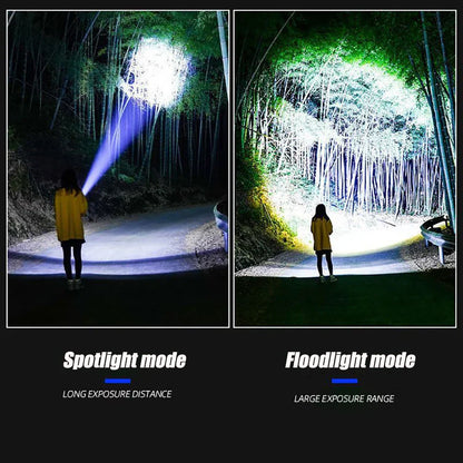 Bright 10000 Lumen LED Flashlight - Striker