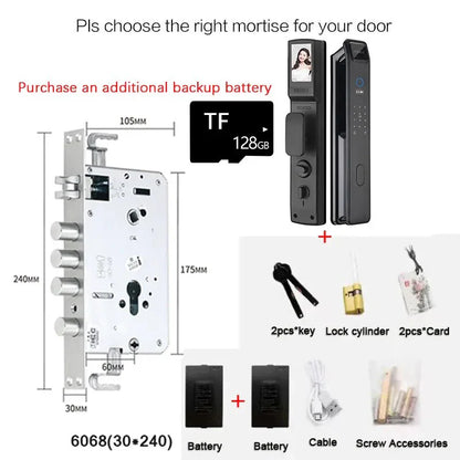 Advanced Biometric Digital Fingerprint Door Lock System