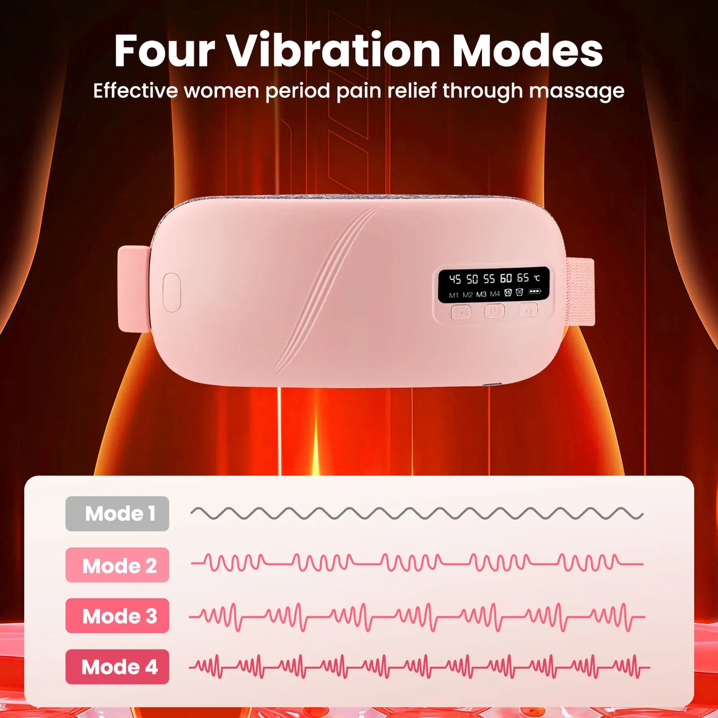 Heated Period Pain Relief Pad for Women