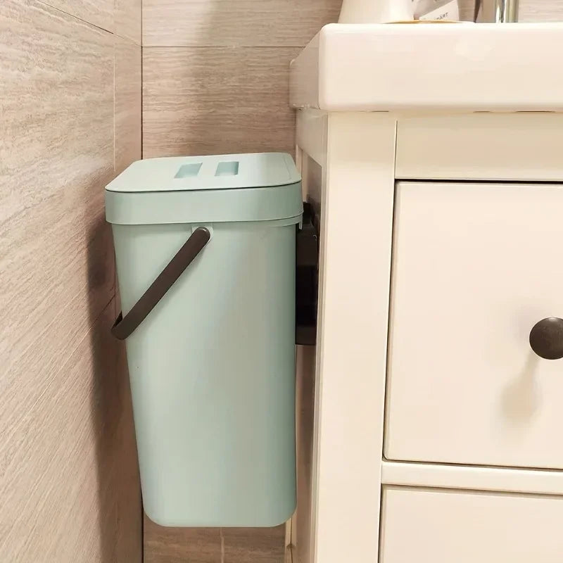 Silent Shut Tight Lid Waste Bin 3/5L