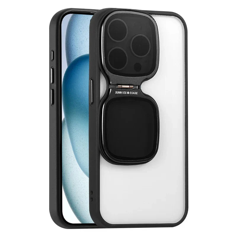 Clear Screen Guard iPhone Case with Stand