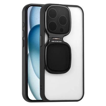 Clear Screen Guard iPhone Case with Stand