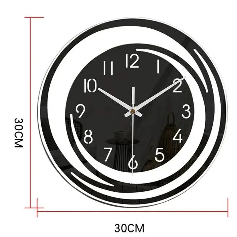 Quiet Round Analog Wall Clock