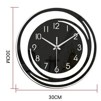 Quiet Round Analog Wall Clock