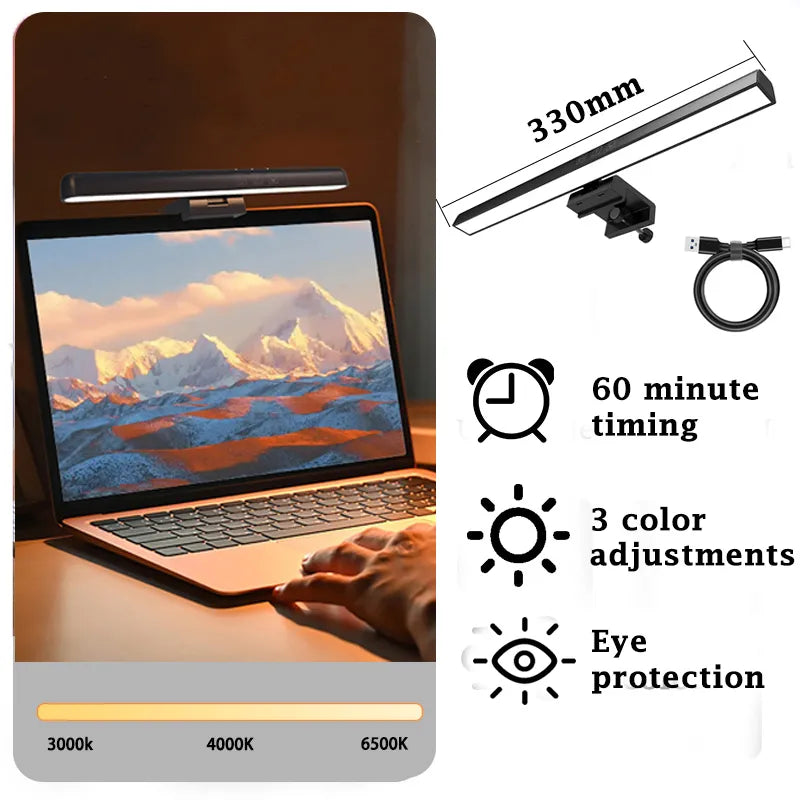 Bright LED Computer Screen Light Bar
