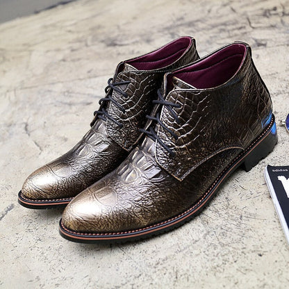 Insulated Waterproof Men's Snow Boots