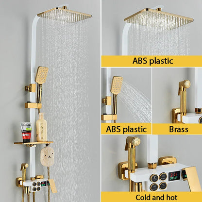 Advanced Temperature Control Luxury Shower Head Set