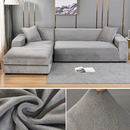 Soft Fitted Couch Slipcover