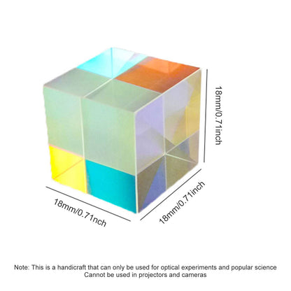Vibrant Mirror Cube Table Decoration