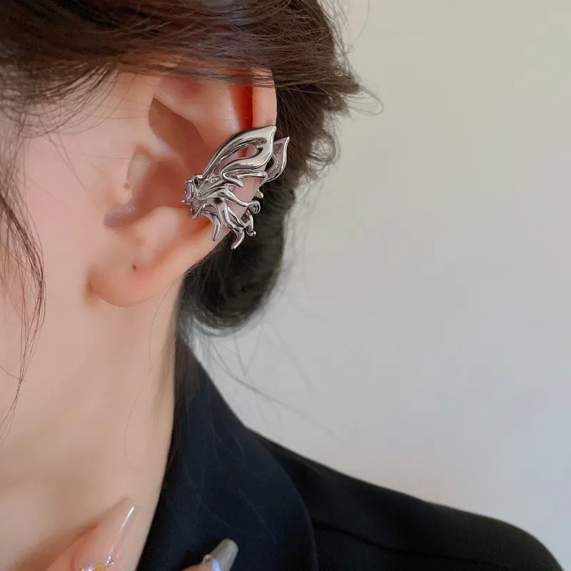 Unique Story Cuff Earrings