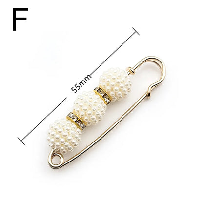 Classic White Shell Button Pin