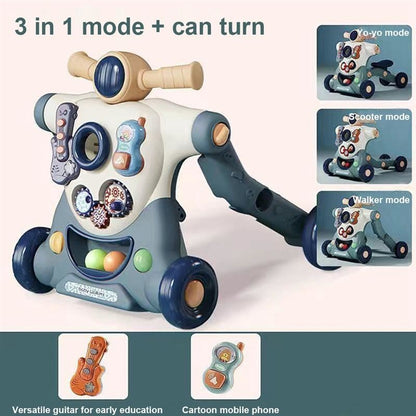 3 in 1 Baby Activity Walker with Wheels