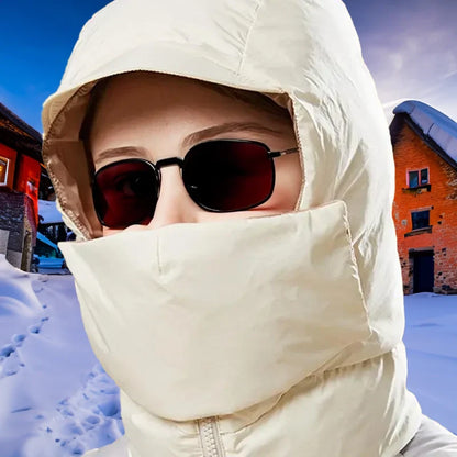 Warm 3 in 1 Fleece Face Mask Headgear - Pexav