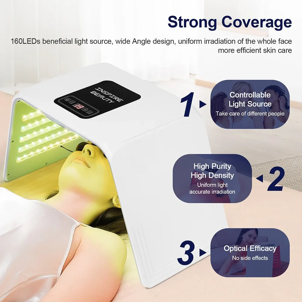 Advanced Portable LED Face Mask - 7 Settings