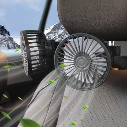 Compact Car Air Cooler 360° Adjustable 3 Speed Fan