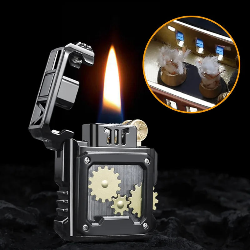 Classic Flame Windproof Pocket Lighter