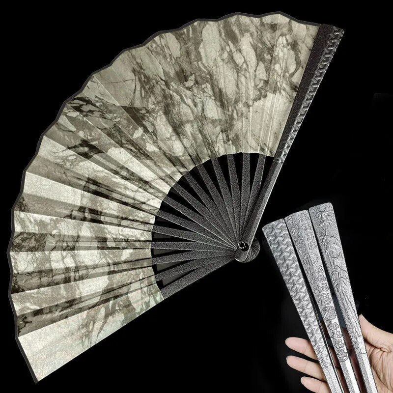 Tough Metal Compact Folding Pocket Fan