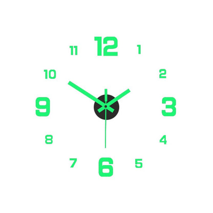 Quiet LED Glow Wall Clock