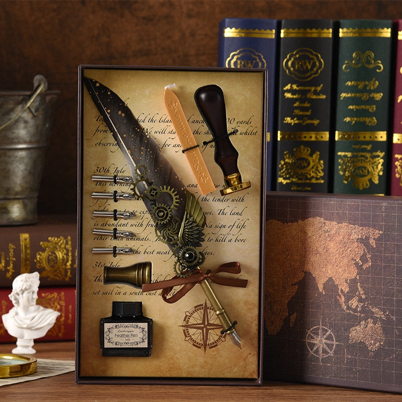 Vibrant Artist Calligraphy Pen Set - Pexav