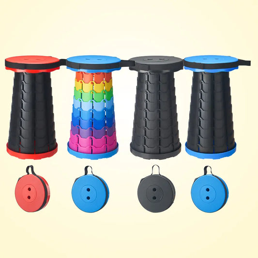Compact Folding Camp Stool - Pexav