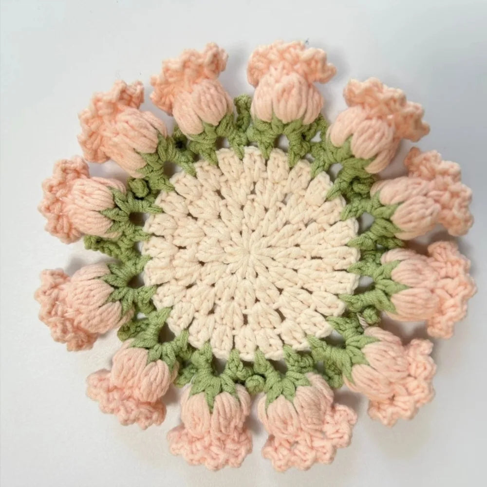 Unique Floral Crochet Flower Arrangement