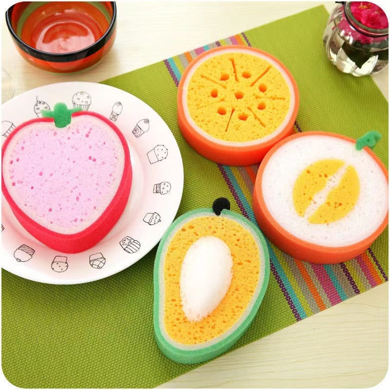 Colorful Fun Kitchen Scrub Sponge - Pexav