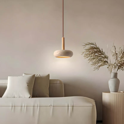 Classic Natural Stone Pendant Lamp