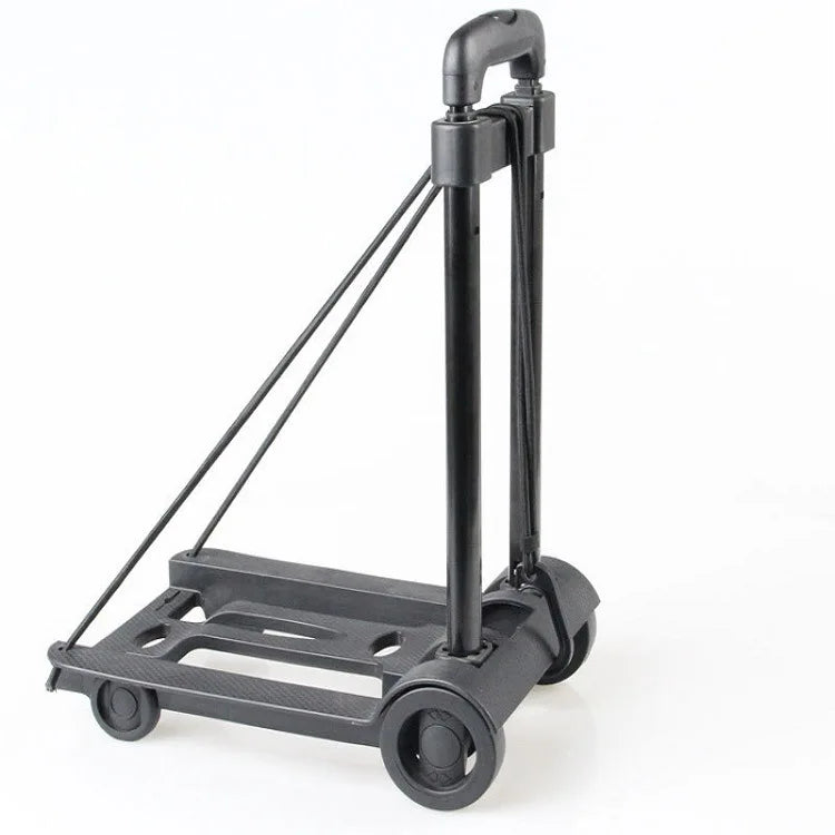 Collapsible Lightweight Dolly Cart with Adjustable Handle